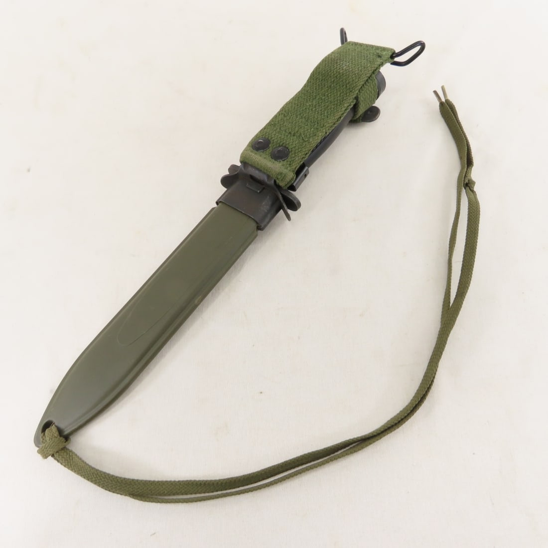 US M5A1 Bayonet in German USMA81 Scabbard - 13