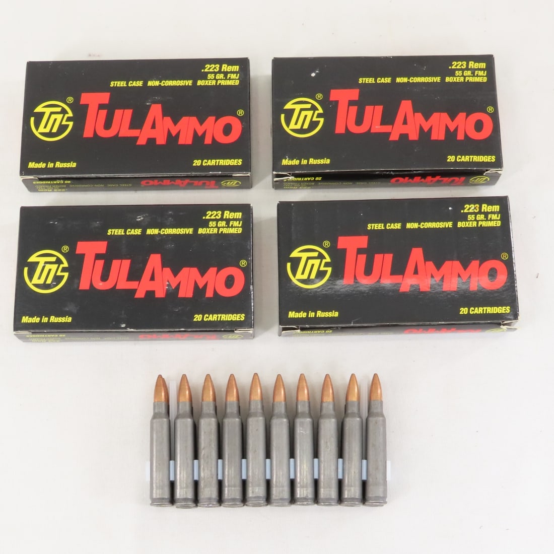 250+ Rounds Mixed .223 Remington in ammo can - 11