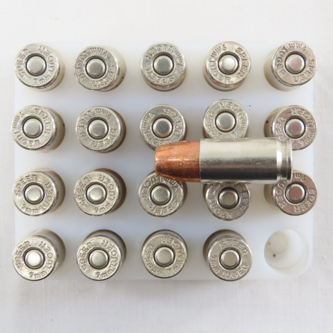 360 Rounds Mixed 9mm in plastic ammo box - 10