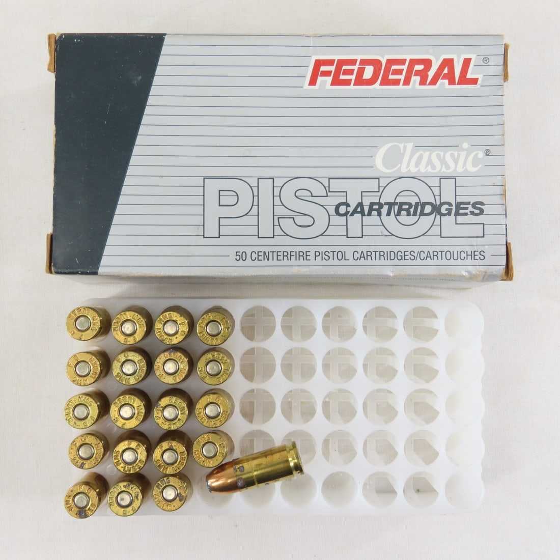 360 Rounds Mixed 9mm in plastic ammo box - 12