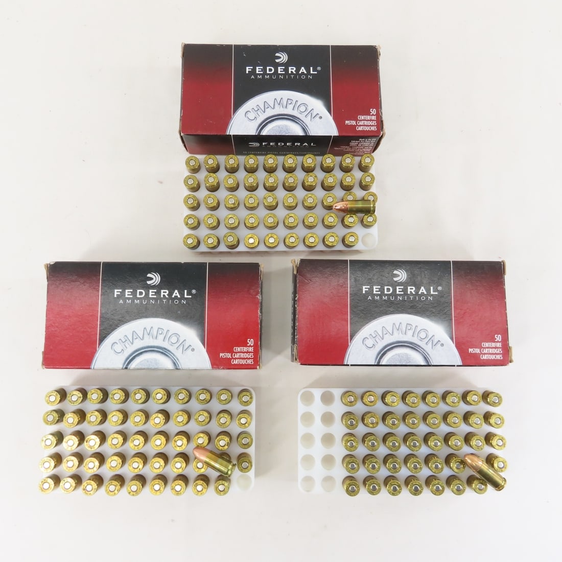 360 Rounds Mixed 9mm in plastic ammo box - 2