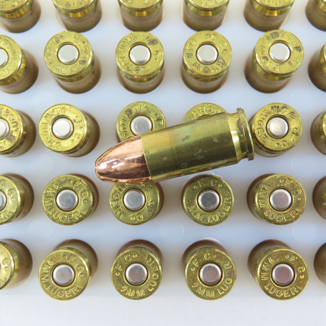 360 Rounds Mixed 9mm in plastic ammo box - 3