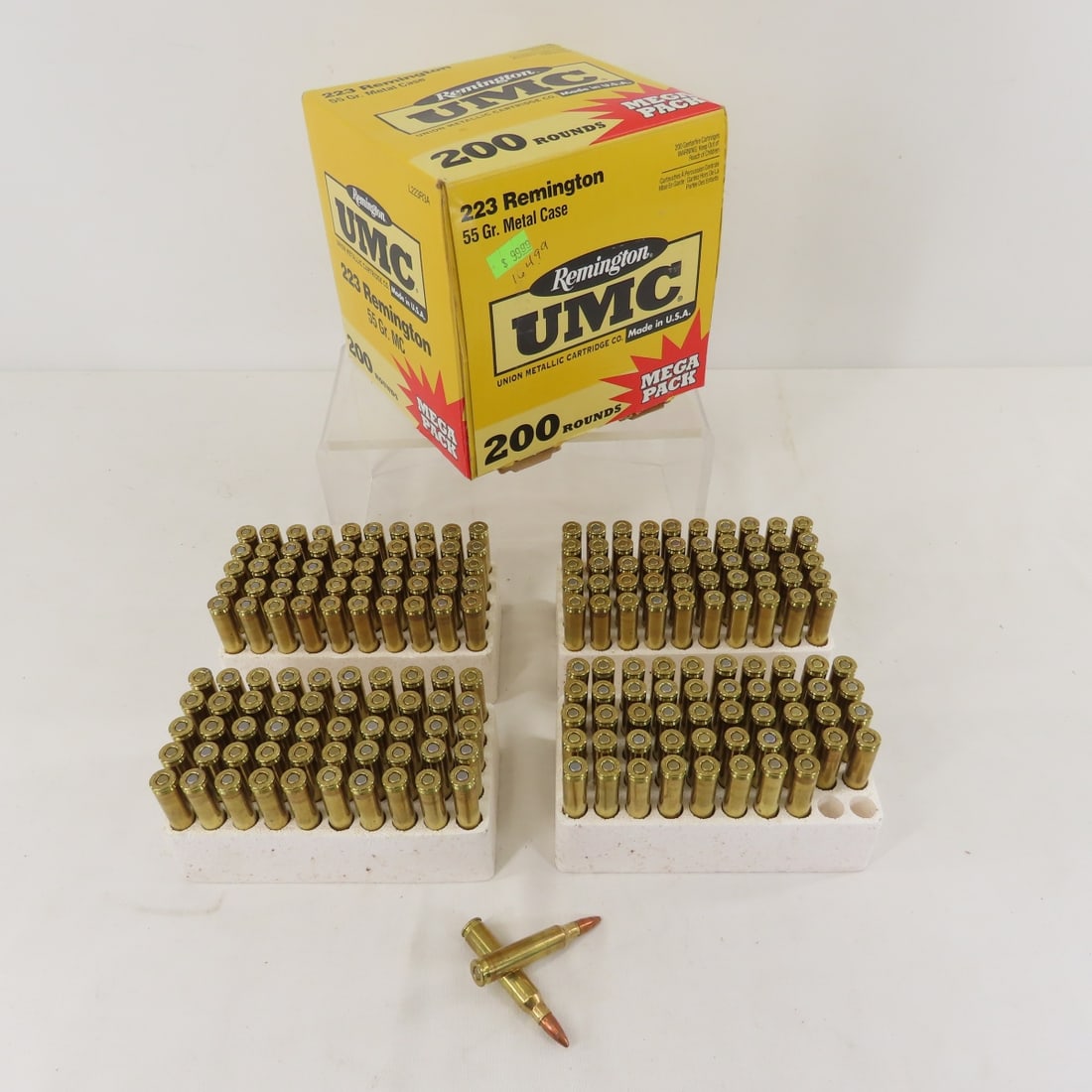 200 Rounds Remington UMC 223 Rem Mega Pack (1 of 8)
