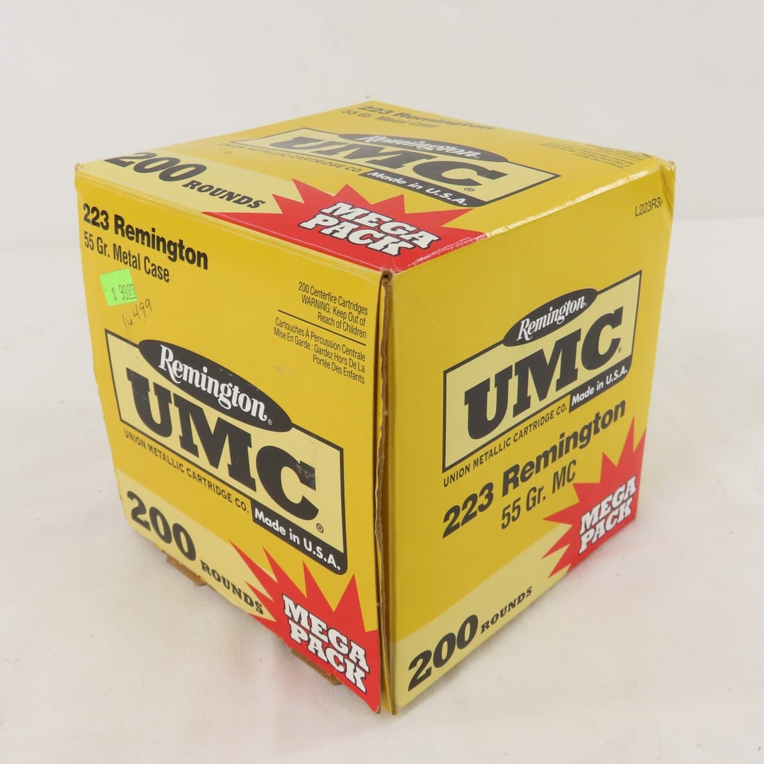 200 Rounds Remington UMC 223 Rem Mega Pack - 6