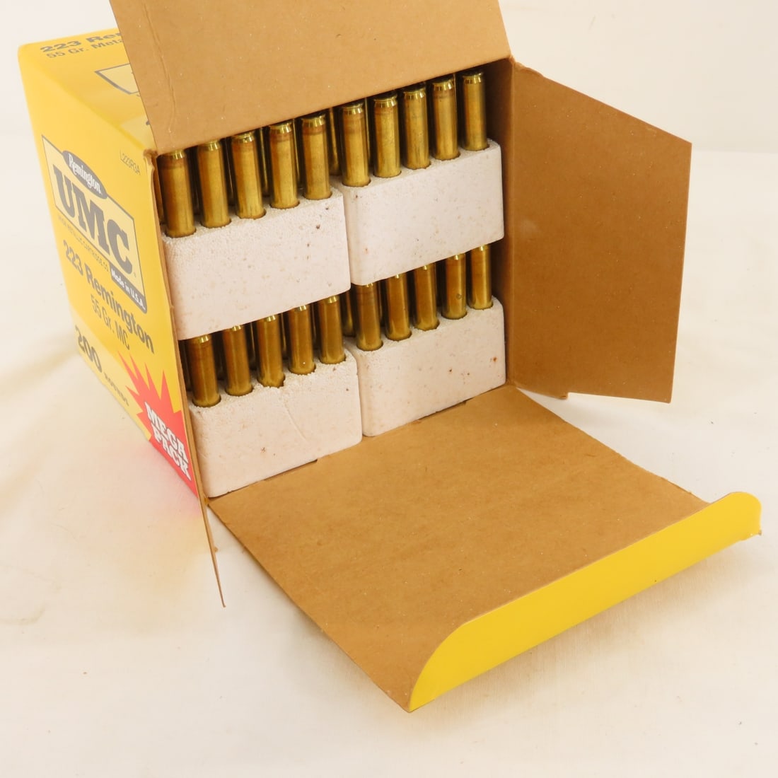200 Rounds Remington UMC 223 Rem Mega Pack - 8