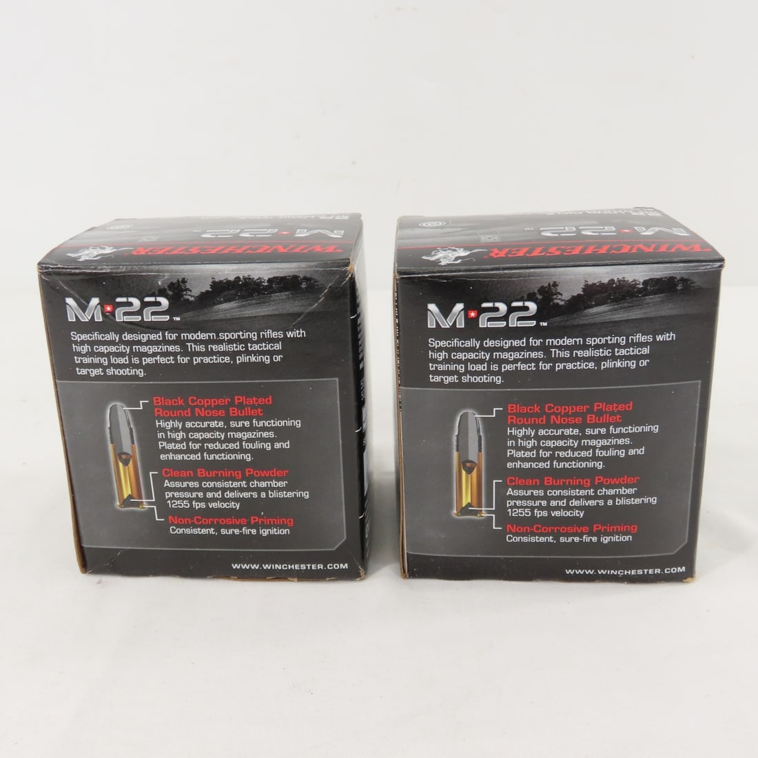 1000 Rounds Winchester M 22 .22 LR Ammunition - 8