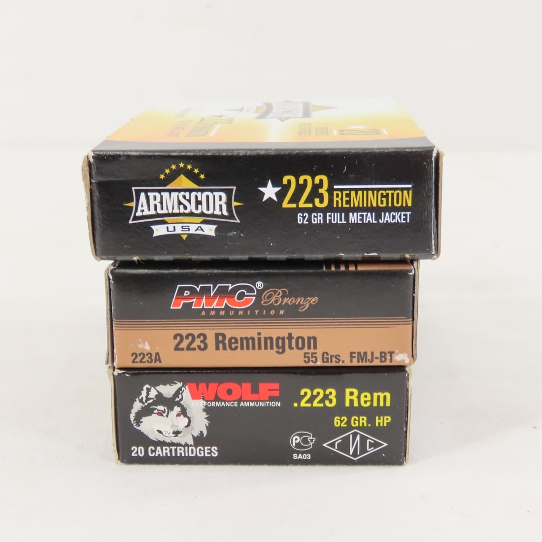 300 Rounds Mixed .223 Ammo & 20rd Magazine - 12
