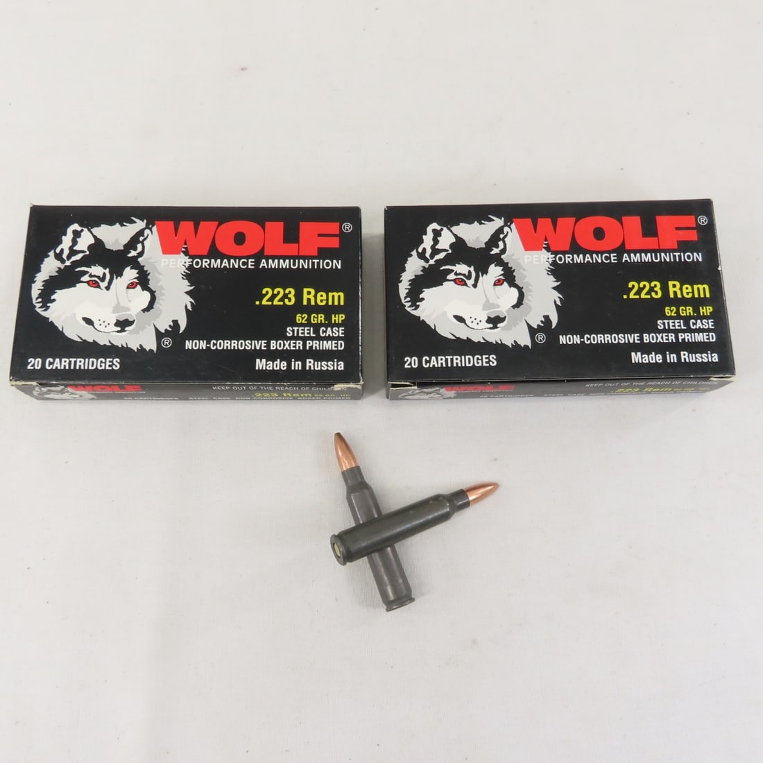 300 Rounds Mixed .223 Ammo & 20rd Magazine - 9