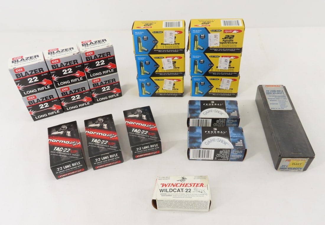 900+ Rounds Mixed .22 LR Ammunition (1 of 16)
