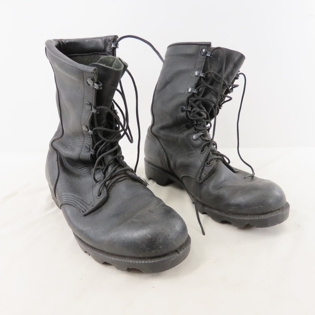 2 Pair Vintage US Military Combat Boots Sz 9.5, 10 - 2