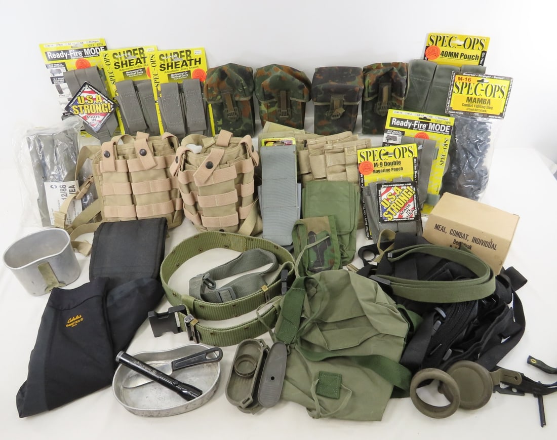 Modern & Vintage Military Surplus Pouches & more (1 of 16)