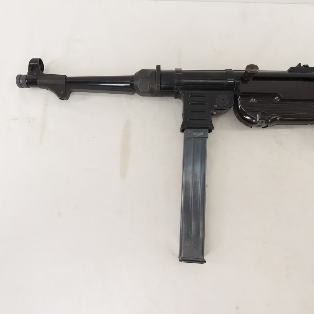 Replica MP-40 Blank 7mm Plug Fire Cap Gun - 6