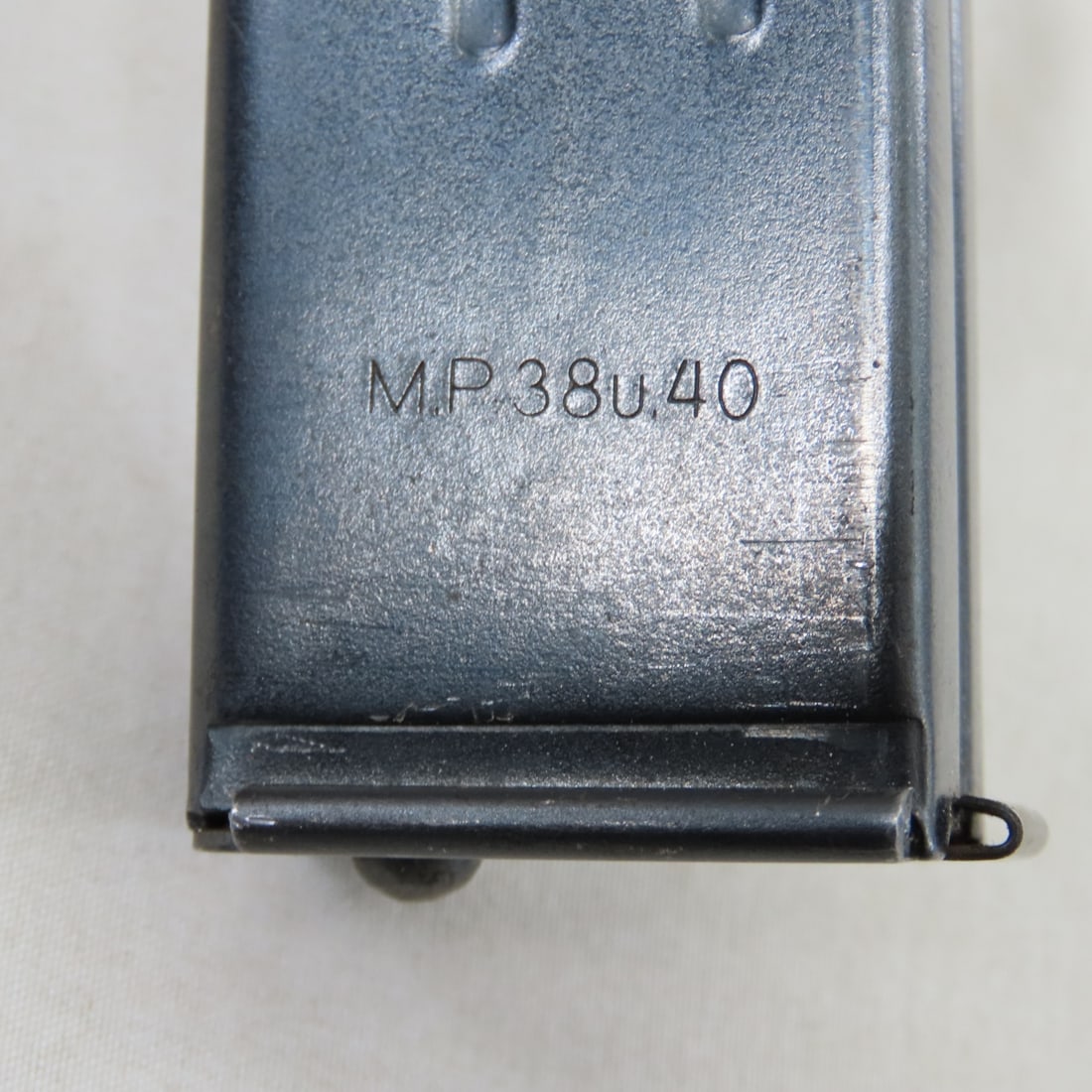 Replica MP-40 Blank 7mm Plug Fire Cap Gun - 9