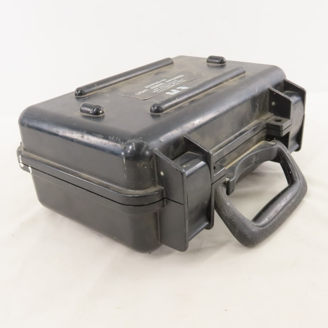 2 Empty Plastic Storage Cases, AN/PAQ & other - 12