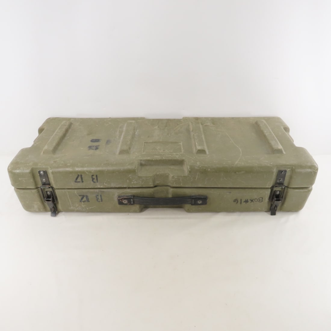 2 Empty Plastic Storage Cases, AN/PAQ & other - 2