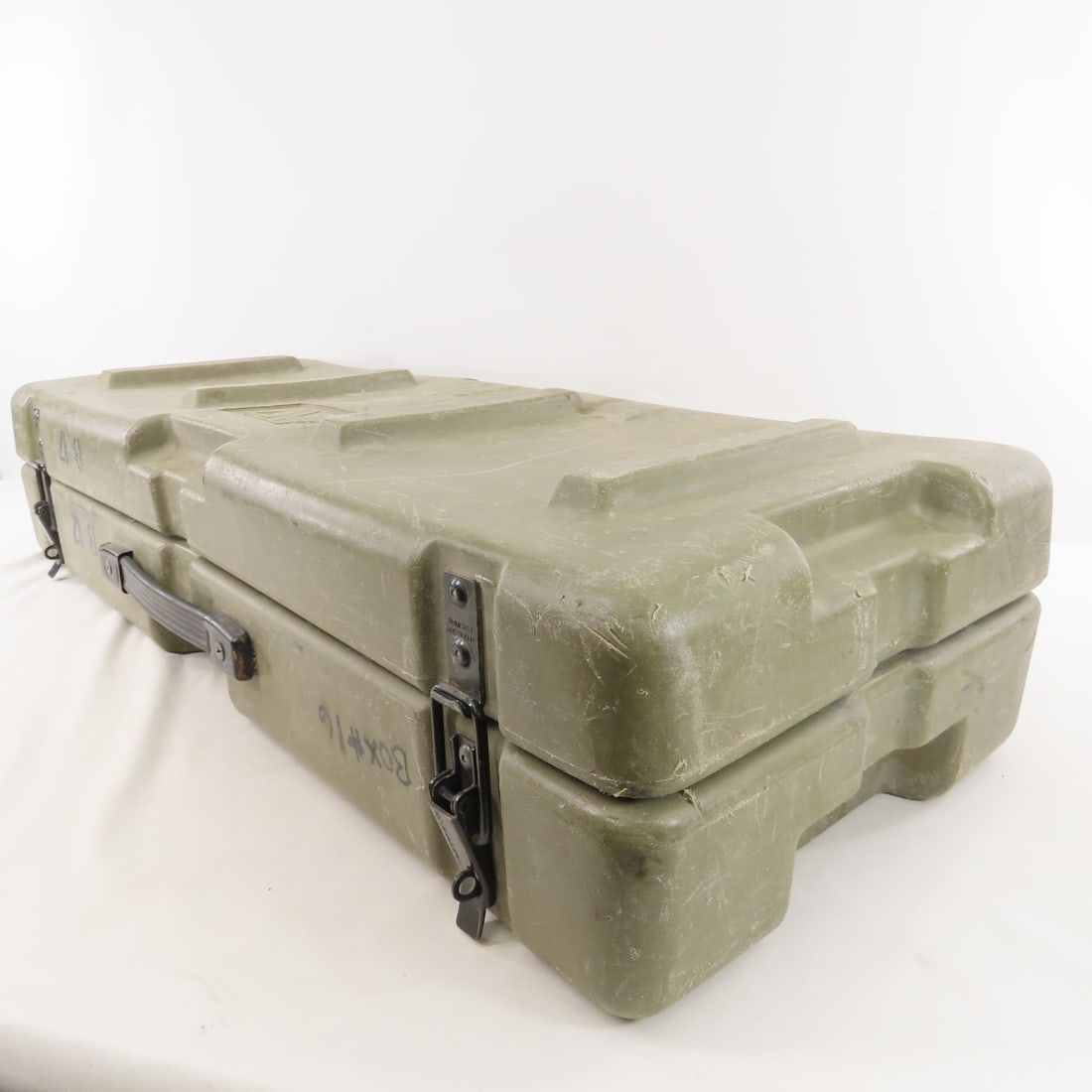 2 Empty Plastic Storage Cases, AN/PAQ & other - 3