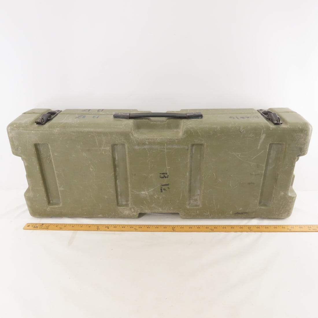 2 Empty Plastic Storage Cases, AN/PAQ & other - 7
