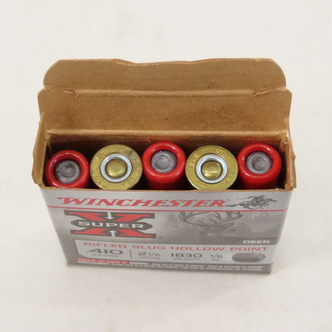 Mixed Shotgun Ammunition, 50 rds 12ga & 30 rds 410 - 17