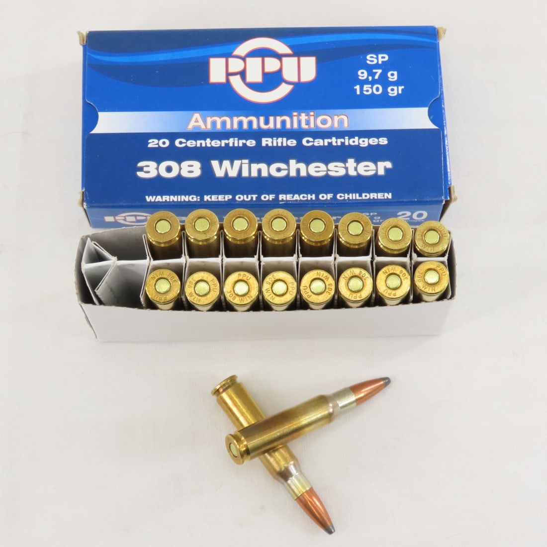 178 Rounds 308 Win & 7.62x51mm Ammunition - 6