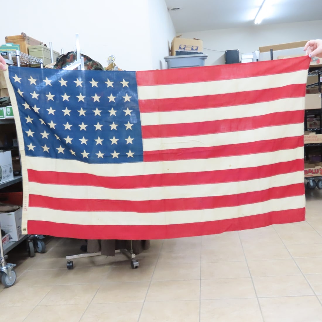 48 Star American Flag, Military Cap Insignia, More - 12