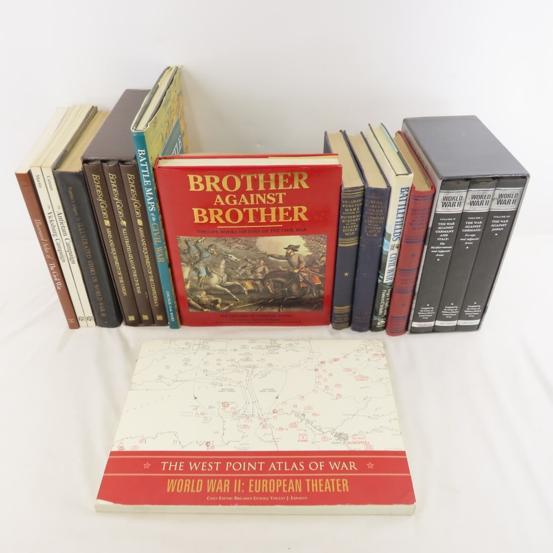 Collection of WWII & Civil War Books, HC SC (1 of 20)