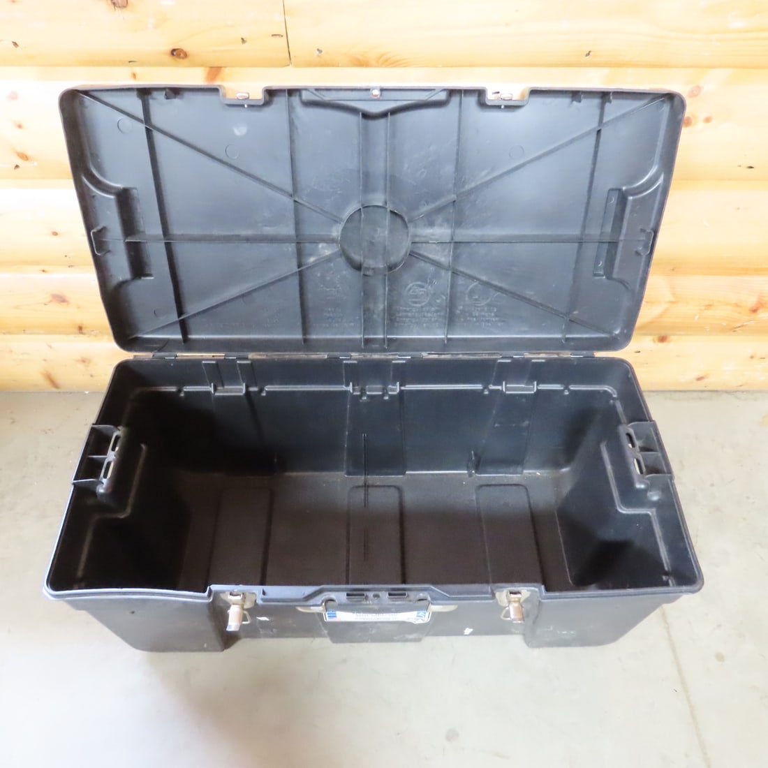 4 Large Black Storage Bins, Contico & others - 5