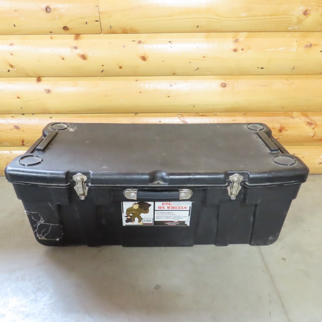 4 Large Black Storage Bins, Contico & others - 6