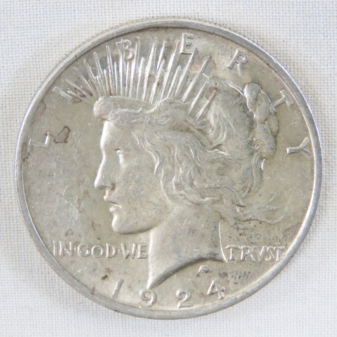 1924 Peace Silver Dollar (1 of 2)