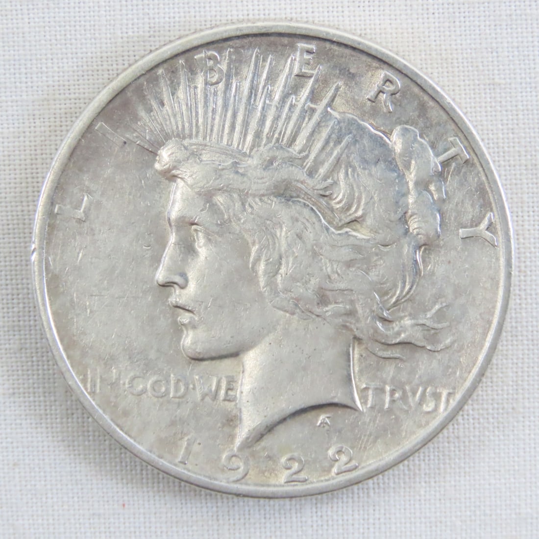 1922 P,D,S Peace Silver Dollars - 4