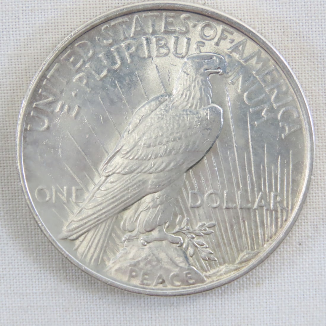 1922 P,D,S Peace Silver Dollars - 7