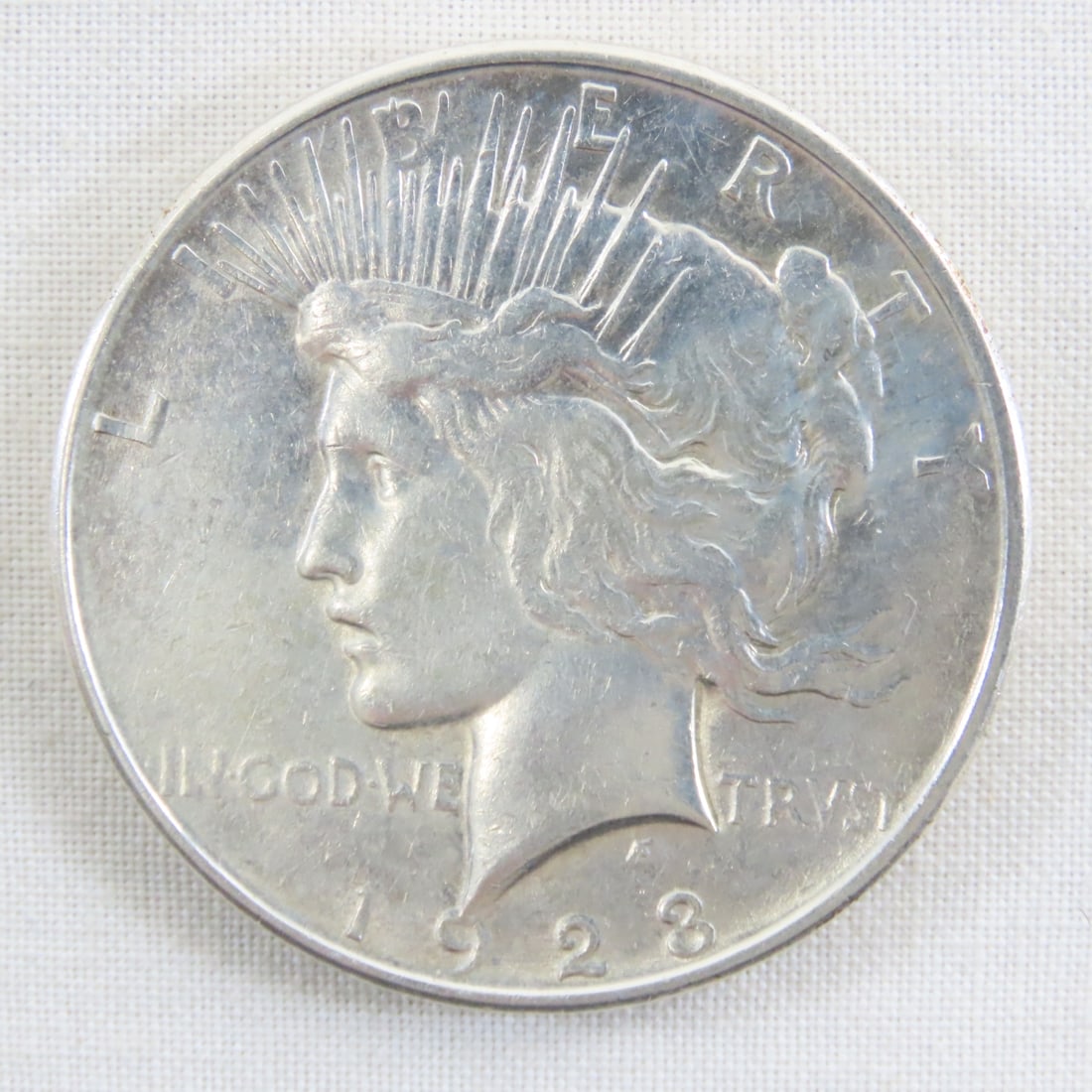 1923 P,D,S Peace Silver Dollars - 2