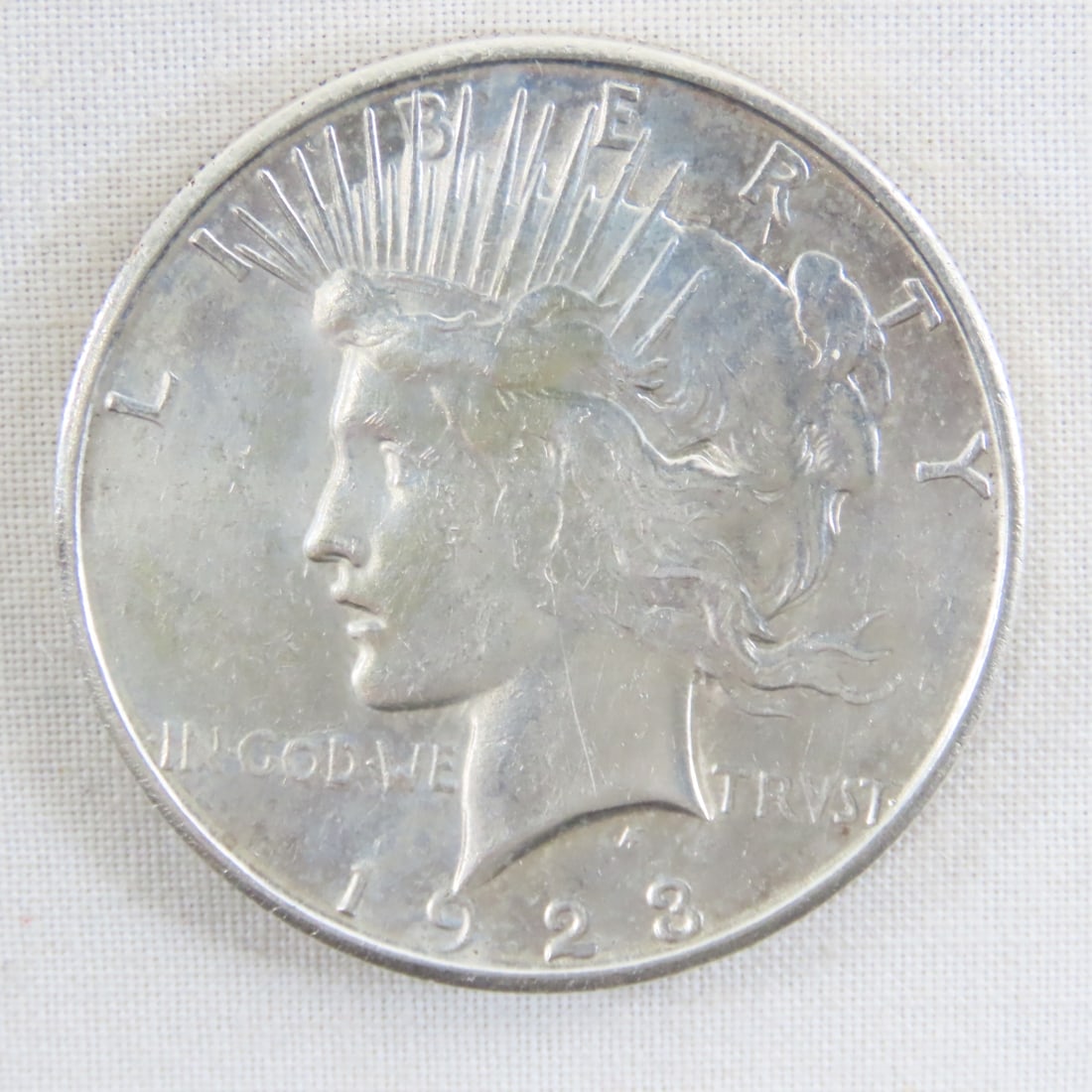 1923 P,D,S Peace Silver Dollars - 4