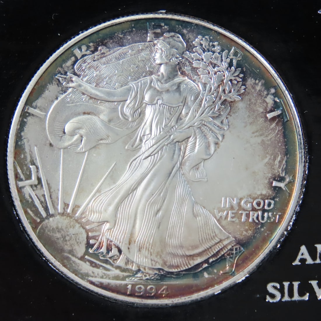 1994 American Silver Eagle 1ozt .999 Silver - 2