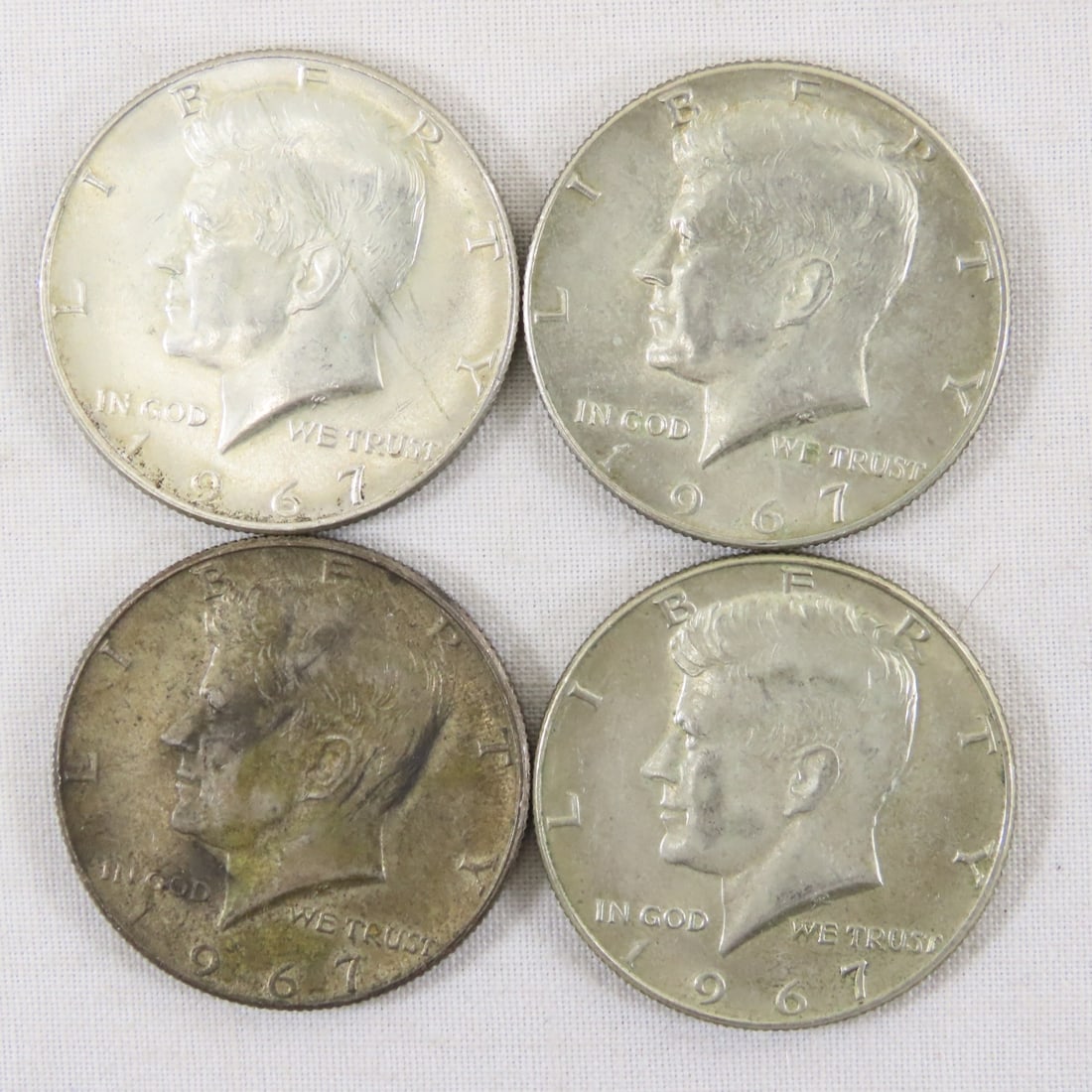 20 1965-1969 40% Silver Kennedy Half Dollars - 4