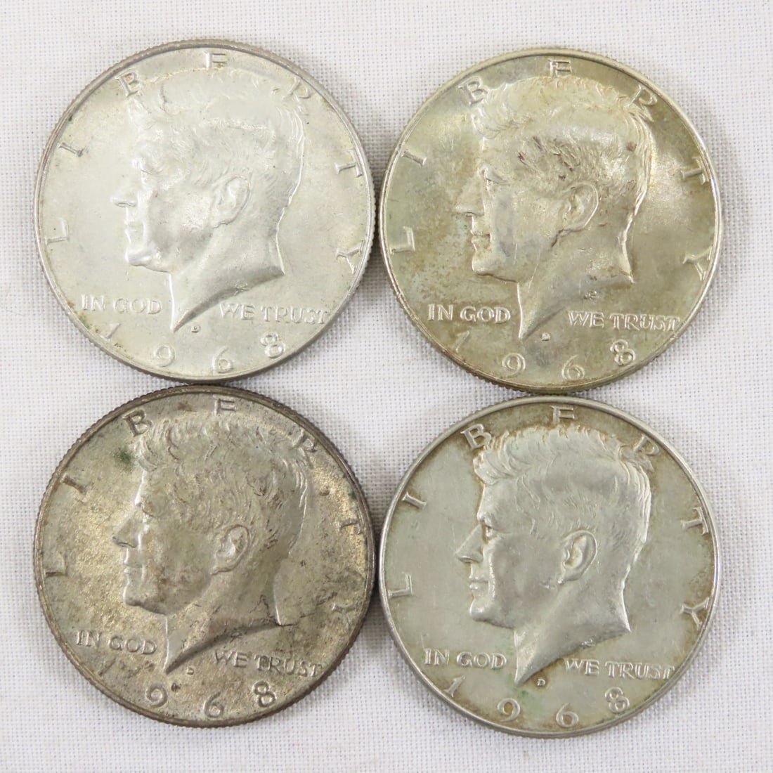 20 1965-1969 40% Silver Kennedy Half Dollars - 8