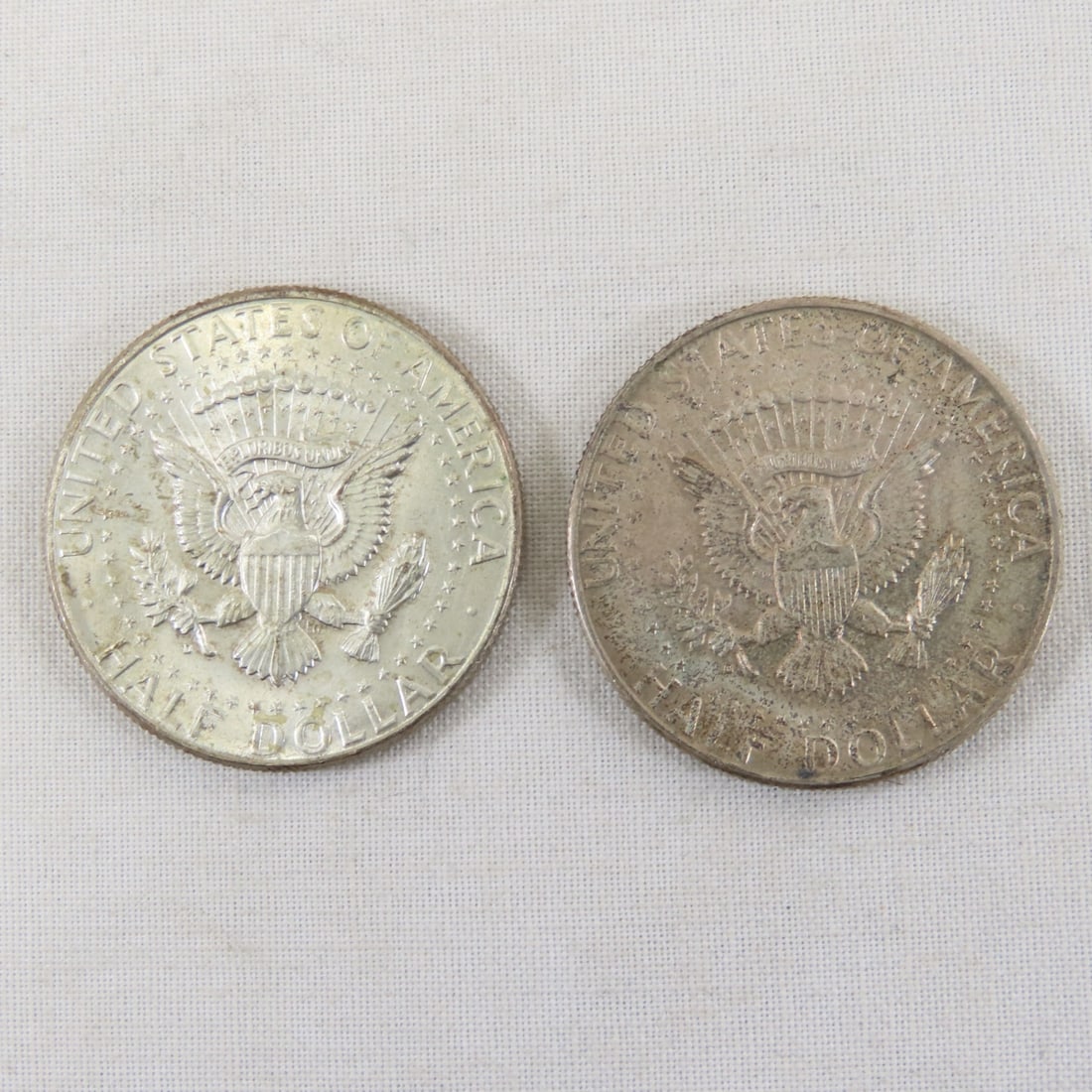 10 1964 90% Silver Kennedy Half Dollars - 5