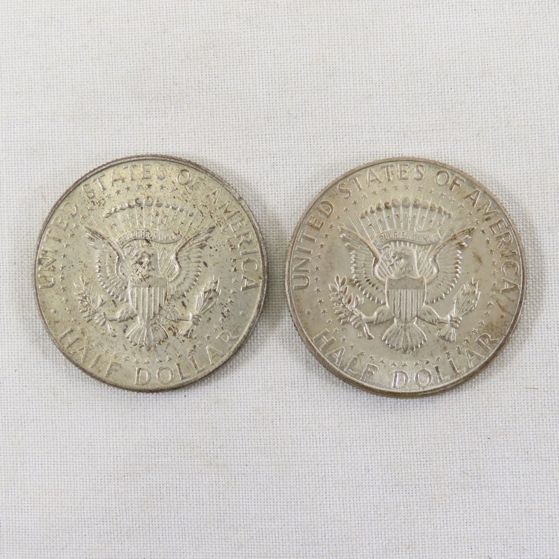 10 1964 90% Silver Kennedy Half Dollars - 7
