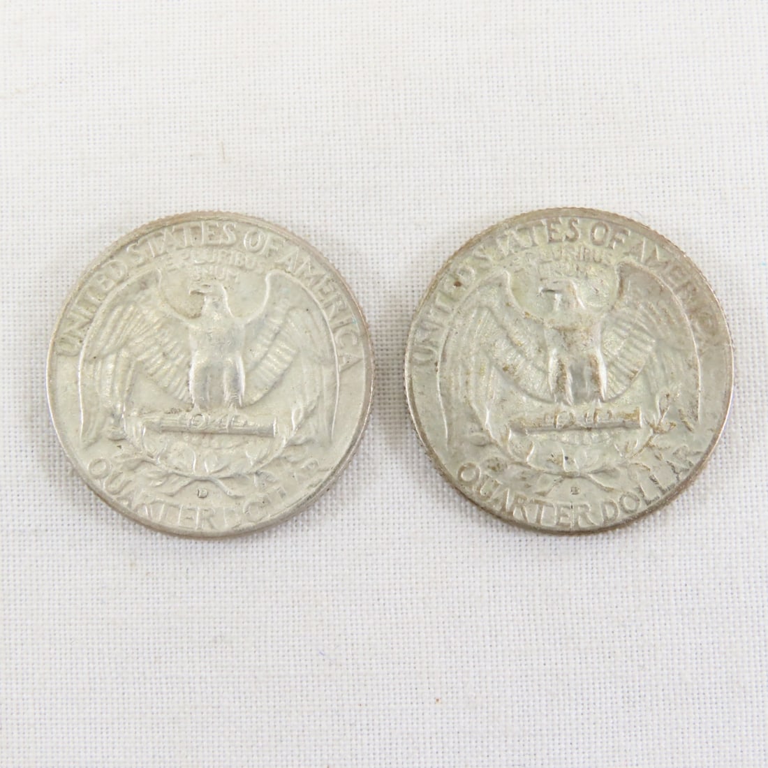 10 1964 90% Silver Washington Quarters - 3