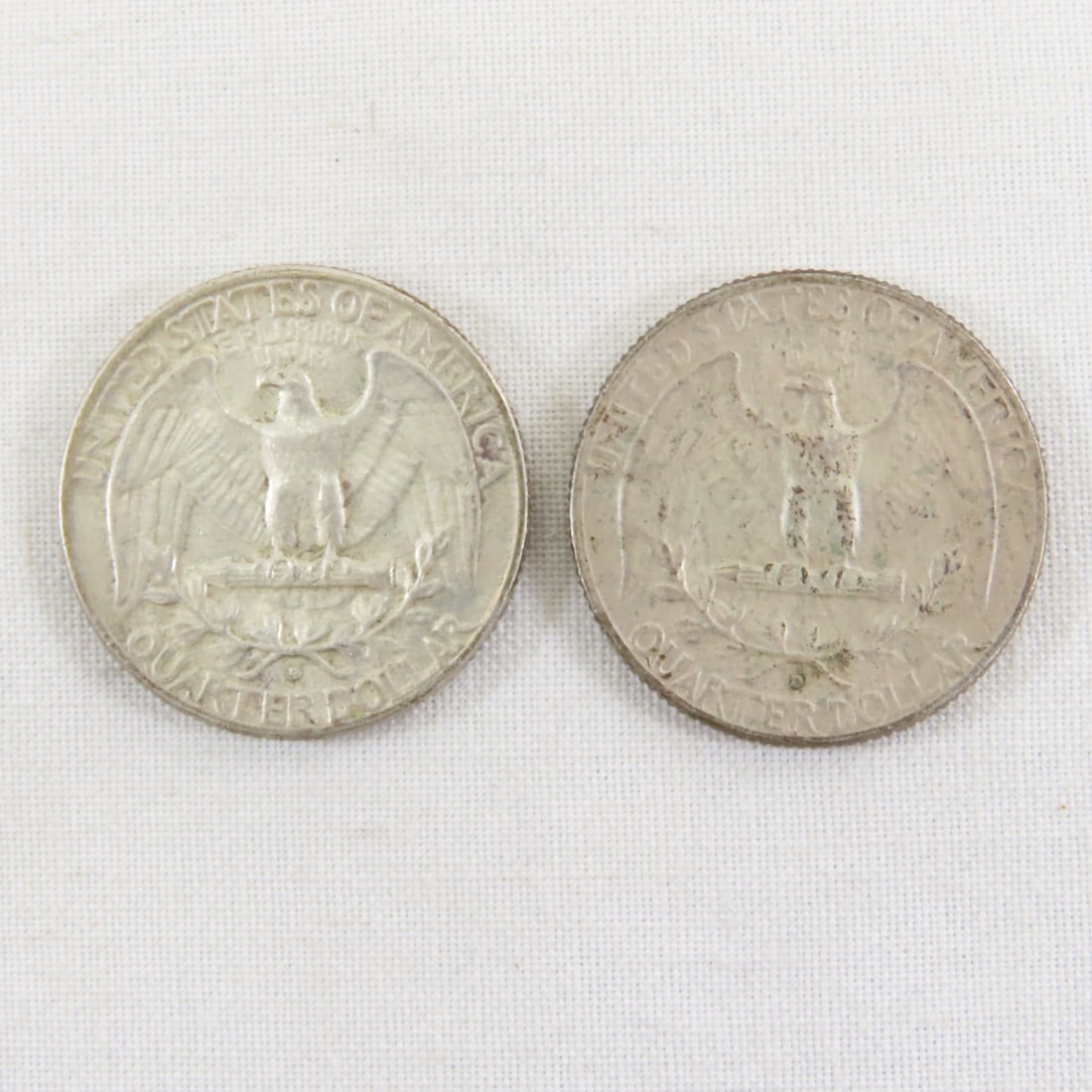 10 1964 90% Silver Washington Quarters - 7