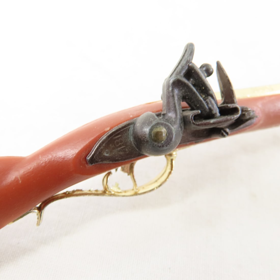 3 Vintage MARX Plastic Miniature Gun Replicas - 12
