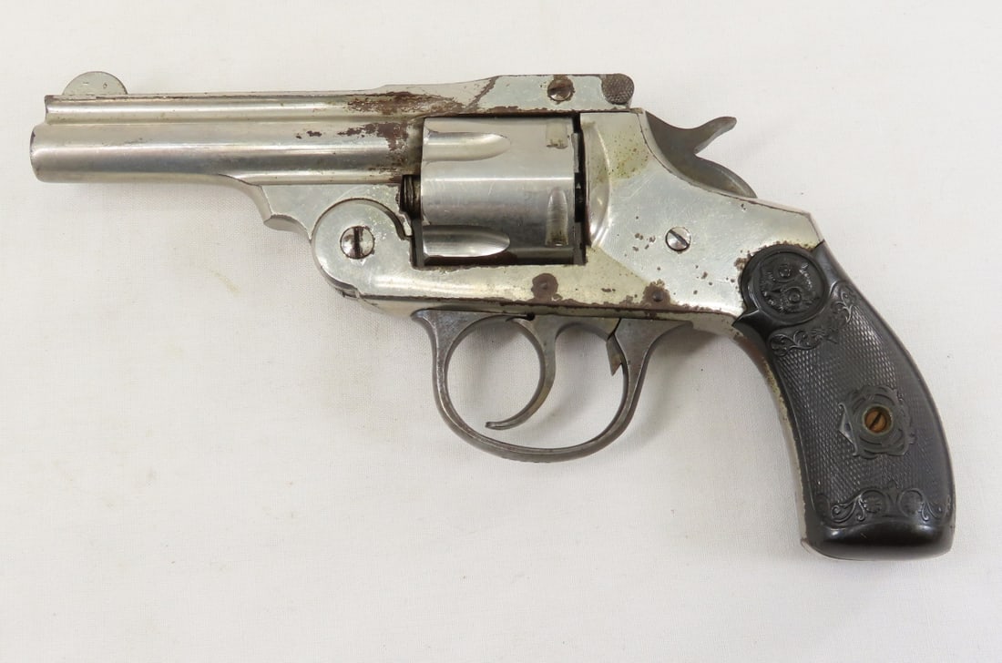 Iver Johnson Top Break 2nd Model .38 Revolver - 2