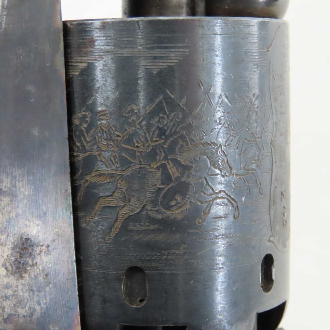 Italian 1st Dragoon 1848 .44 Black Powder Revolver - 9