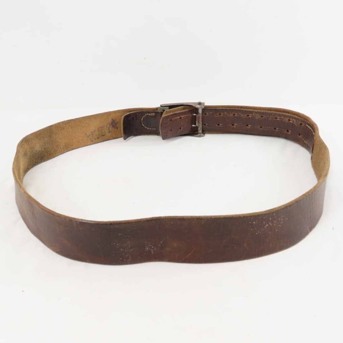 WWII German Waffen SS Enlisted NCO Buckle & Belt - 5