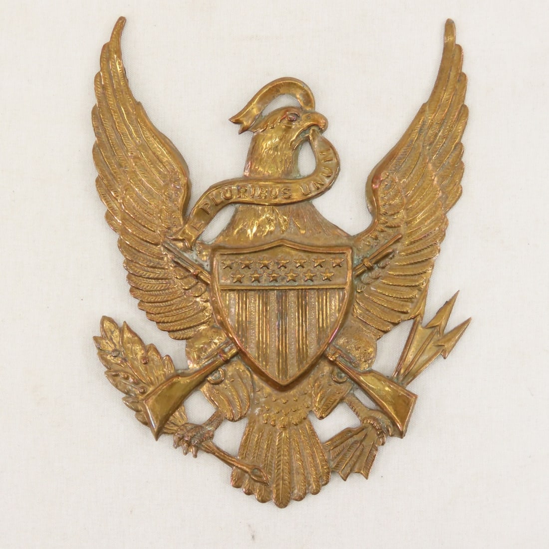 US Army Indian War Eagle Helmet Plates - 2