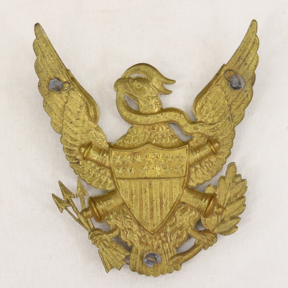 US Army Indian War Eagle Helmet Plates - 5