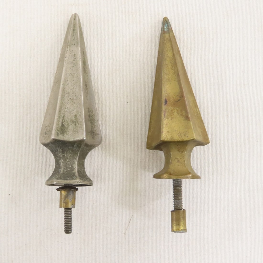 5 U.S. Indian War Fluted Helmet Spikes - 2