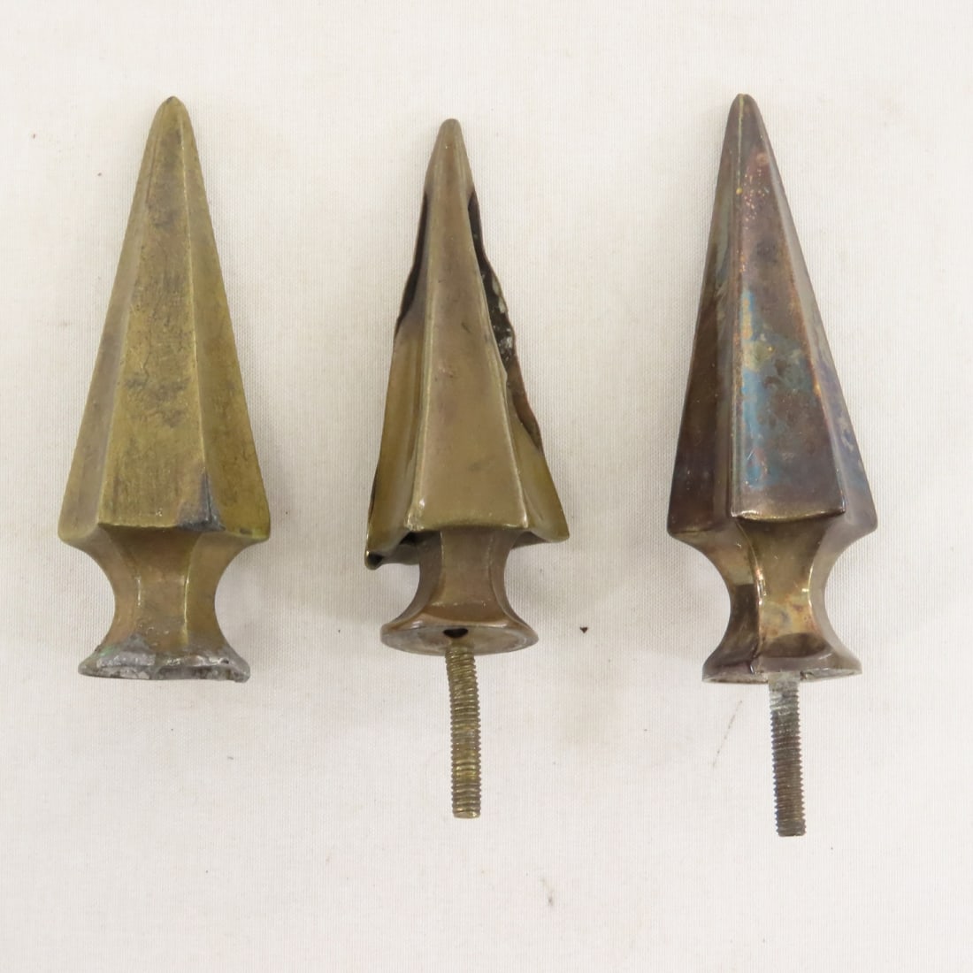 5 U.S. Indian War Fluted Helmet Spikes - 5