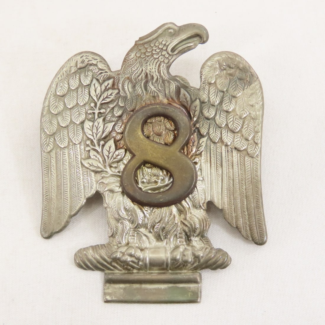 US Civil War Era NY Excelsior Brigade Cap Badges - 2