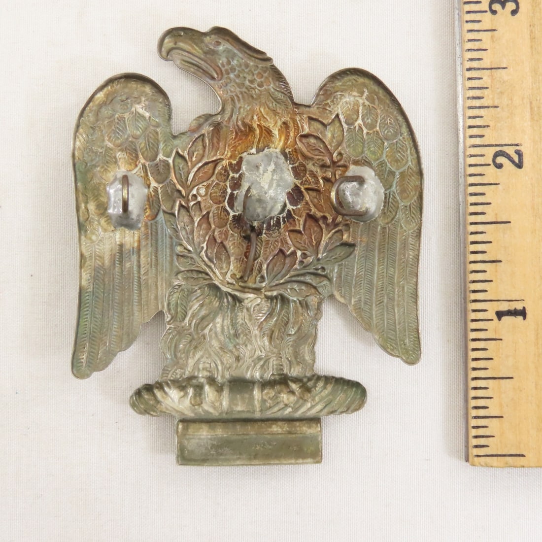 US Civil War Era NY Excelsior Brigade Cap Badges - 3
