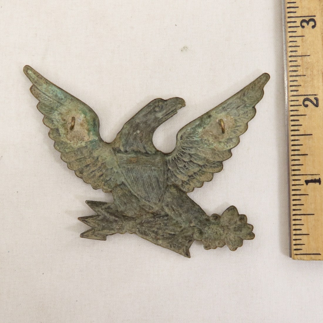 US Civil War Era NY Excelsior Brigade Cap Badges - 6